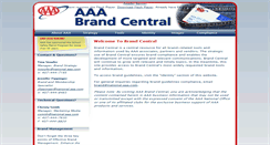 Desktop Screenshot of aaabrandcentral.com